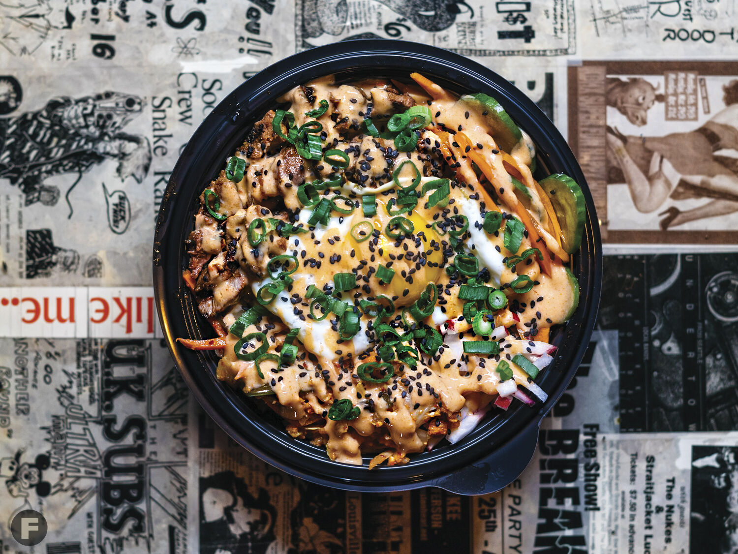 Tiny Chef Bibimbap Bowl